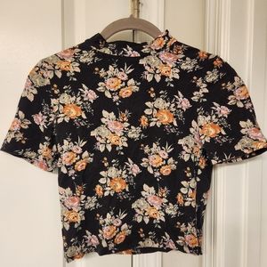 Forever 21 Floral Crop Top